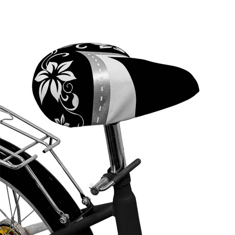 Bicicleta Plegable Paseo Rod 20 Dama Niña Accesorios Negro