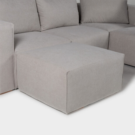 Rinconera Modular Trend (5 módulos) - Tela Microfibra FX5-341 (Arena)