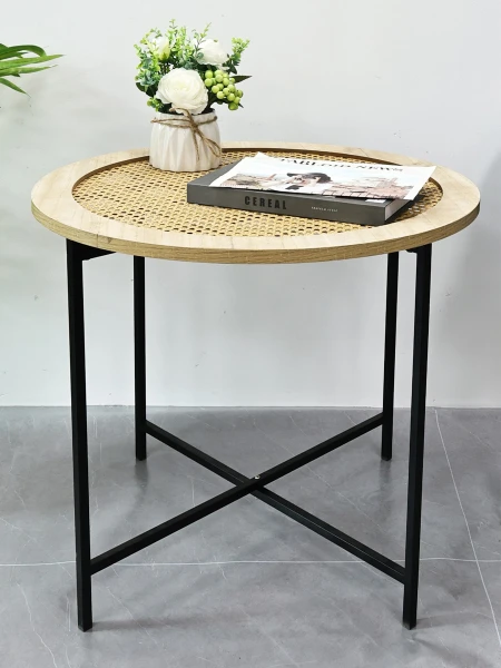 MESA AUXILIAR OCRE