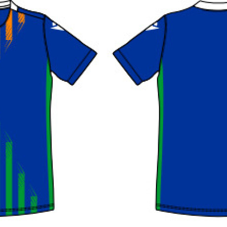 Camiseta Enfoque Fútbol/Handball Masculino Azul Camiseta Enfoque Fútbol/Handball Masculino Azul