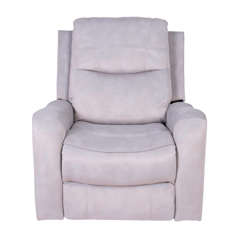 RECLINABLE ELÉCTRICO TELA NATURAL-BEIGE INA BEIGE