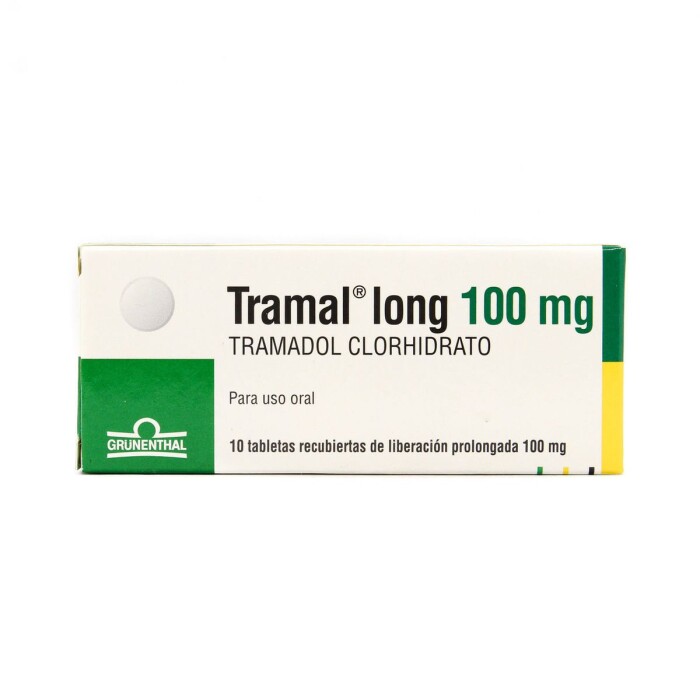 TRAMAL LONG 100 MG. TAB. X 10 CJ única