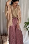 Pantalón Bruma Rosa con dorado