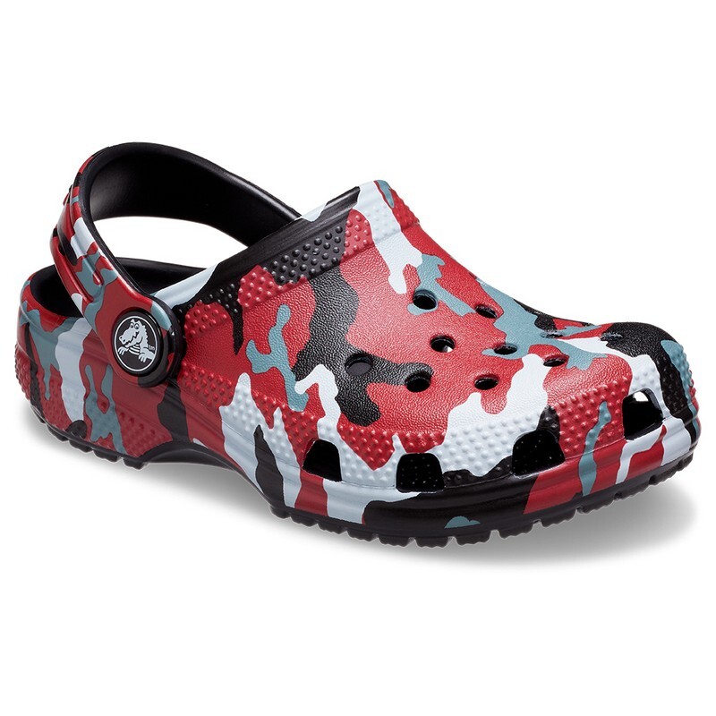 Crocs Classic Camo Kids Rojo