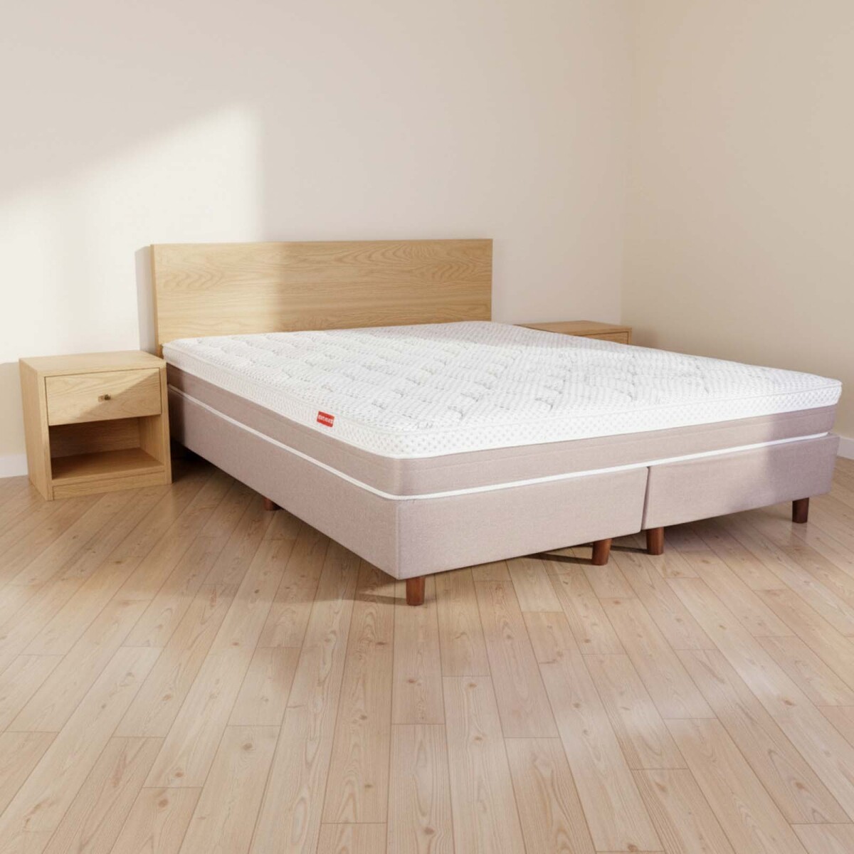 SOMMIER - ESPUMA IVORY ONESIDE SUPERKING 