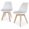 Silla Eames Blanca Reforzada Comedor De La Mejor Calidad Blanco