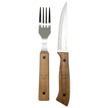 Set Cuchillos y Tenedores Wayu 8 piezas
