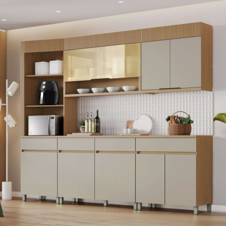 Aereo 1 Puertas Realeza Premium 120cm Marron