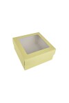 Caja flexi 51 20x20x9,5 c/visor. AMARILLO PASTEL