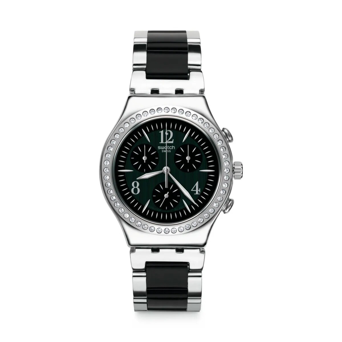 Reloj Swatch De Acero Para Mujer Ycs118g 