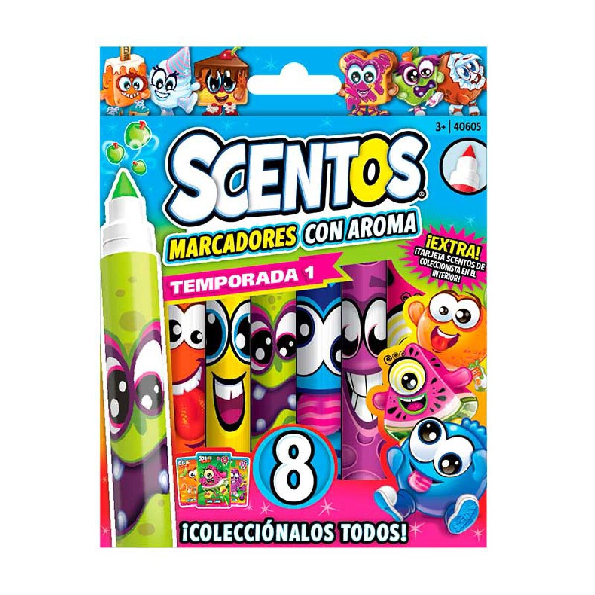 SCENTOS MARCADOR CLASICO X 8 060-40605 