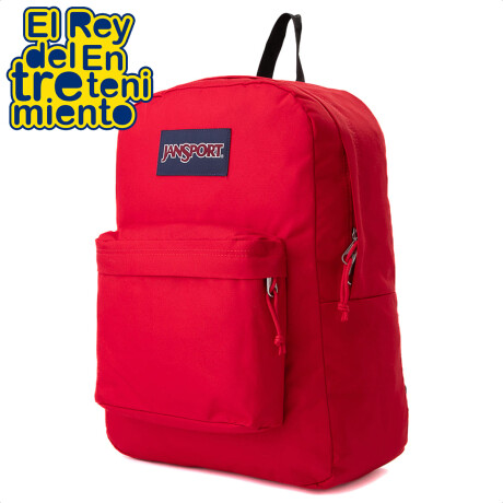 Mochila Jansport Superbreak Plus 25 L Notebook 15'' Rojo