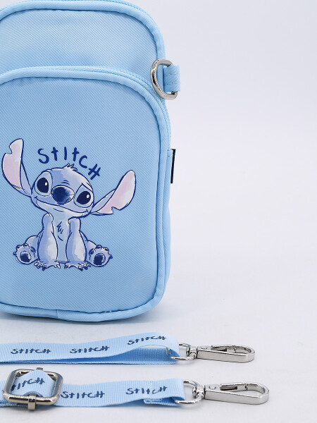 BANDOLERA STITCH CELESTE