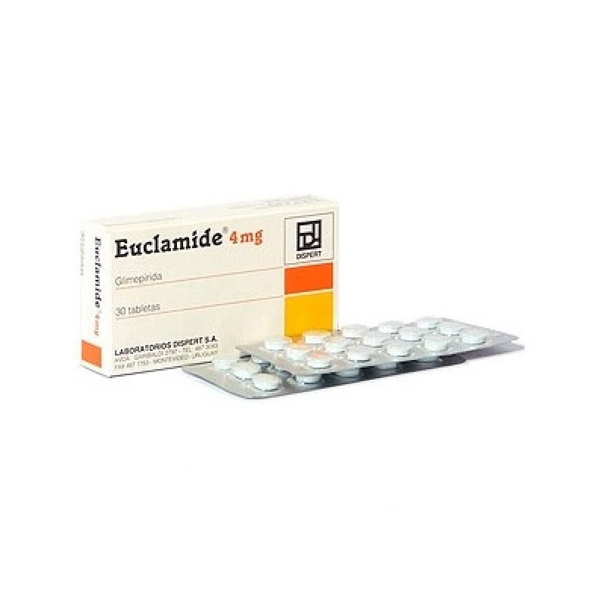 Euclamide 4 Mg. 30 Tabletas 