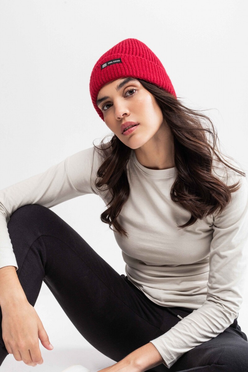 Gorro tejido Rio Rojo