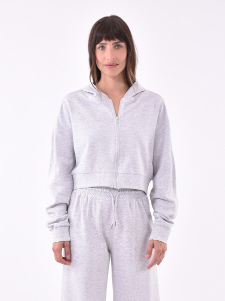CAMPERA LITA GRIS MELANGE M