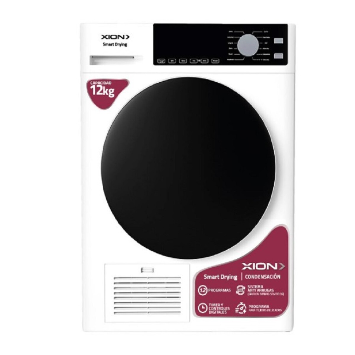 SECARROPA POR CONDENSACIÓN XION XISEC120C 12 KG 