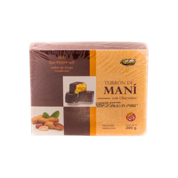 Kelwa Turrón De Maní Con Chocolate 200g Kelwa Turrón De Maní Con Chocolate 200g