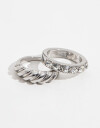 Sets Anillos Strass Set De Anillos Con Strass - Cristal