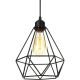 Lampara Colgante Jaula Vintage Diamante Led Lampara Colgante Jaula Vintage Diamante Led