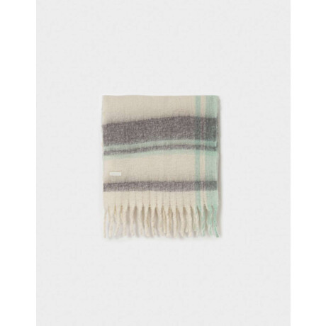 Bufanda Rayada Combinacion Multicolor