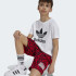 Short Adidas Allover Print Rojo