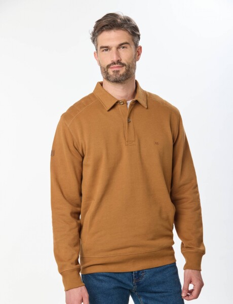 POLO DE FELPA Mostaza