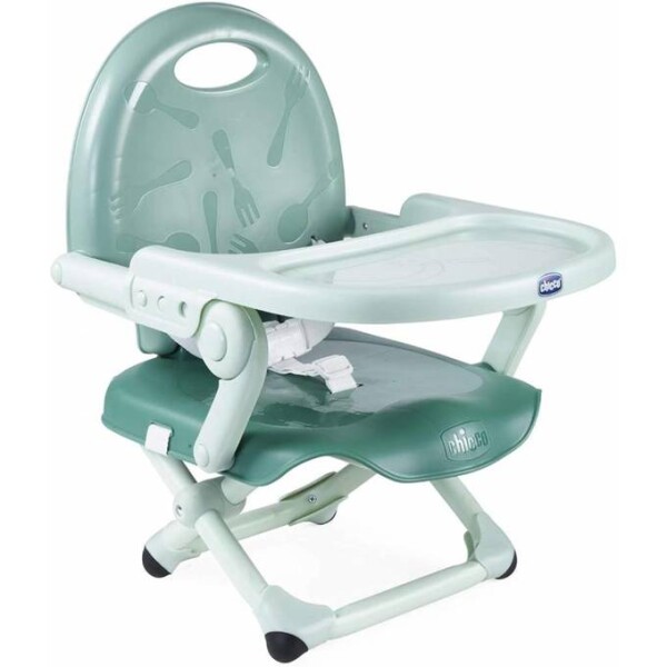 Silla de comer portatil POCKET CHICCO verde agua