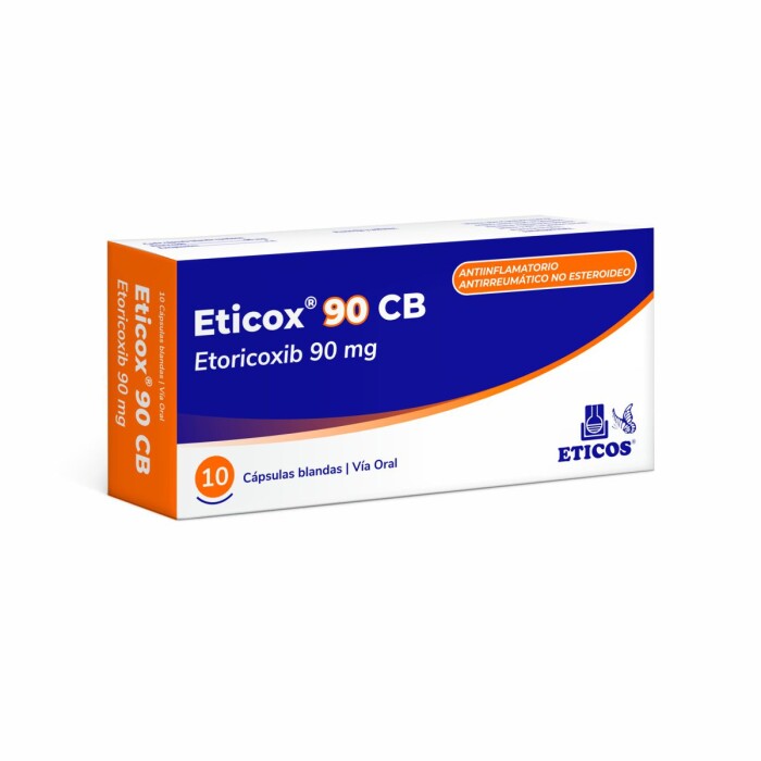 ETICOX 90 MG. CB CJ X 20 CAPS. BL. única
