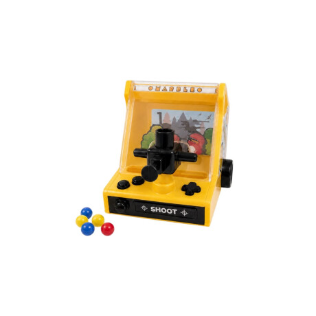 Mini máquina tiro al blanco Amarillo