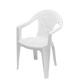 Silla Blanca De Polipropileno Apilable Silla Blanca De Polipropileno Apilable