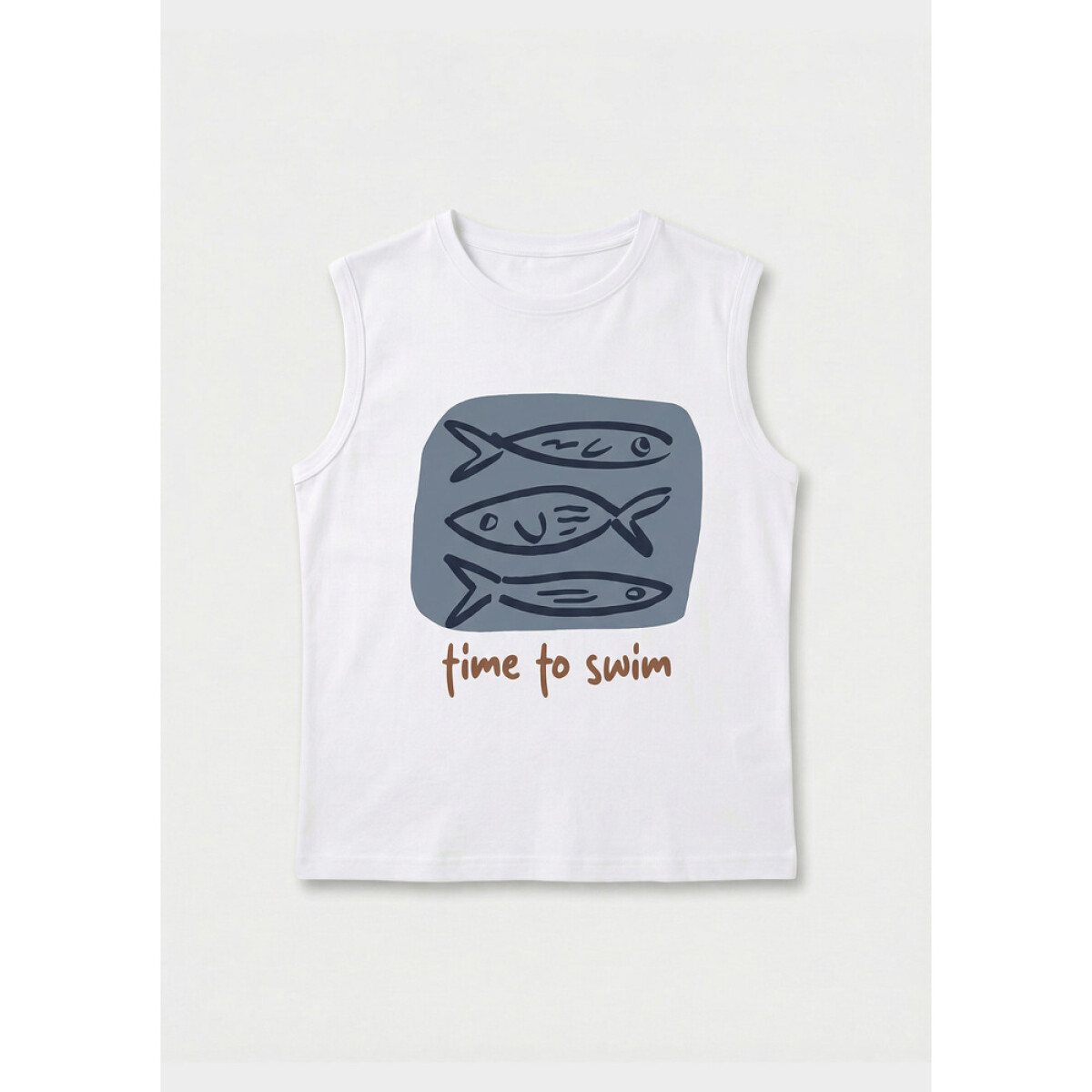 CAMISETA REGATA MASC - BRANCO 