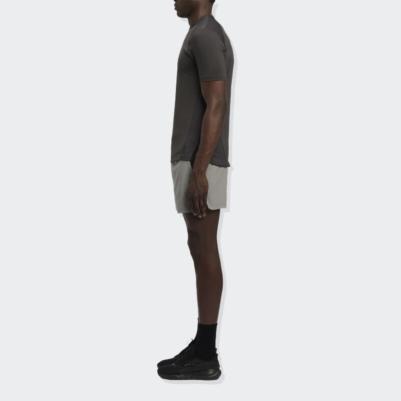 Remera Reebok Lab Speed Running Gris