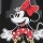 Remera Logo Gap Y Minnie Niña Sp Dis Fam Black