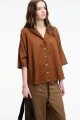 CAMISA CLARAO Camel