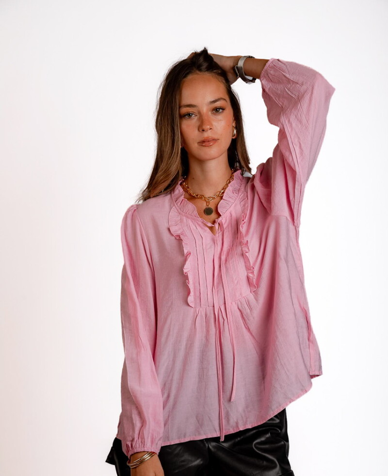 Camisa Lucy rosa