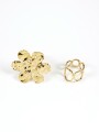 Anillo Dilu, Set X2 Dorado