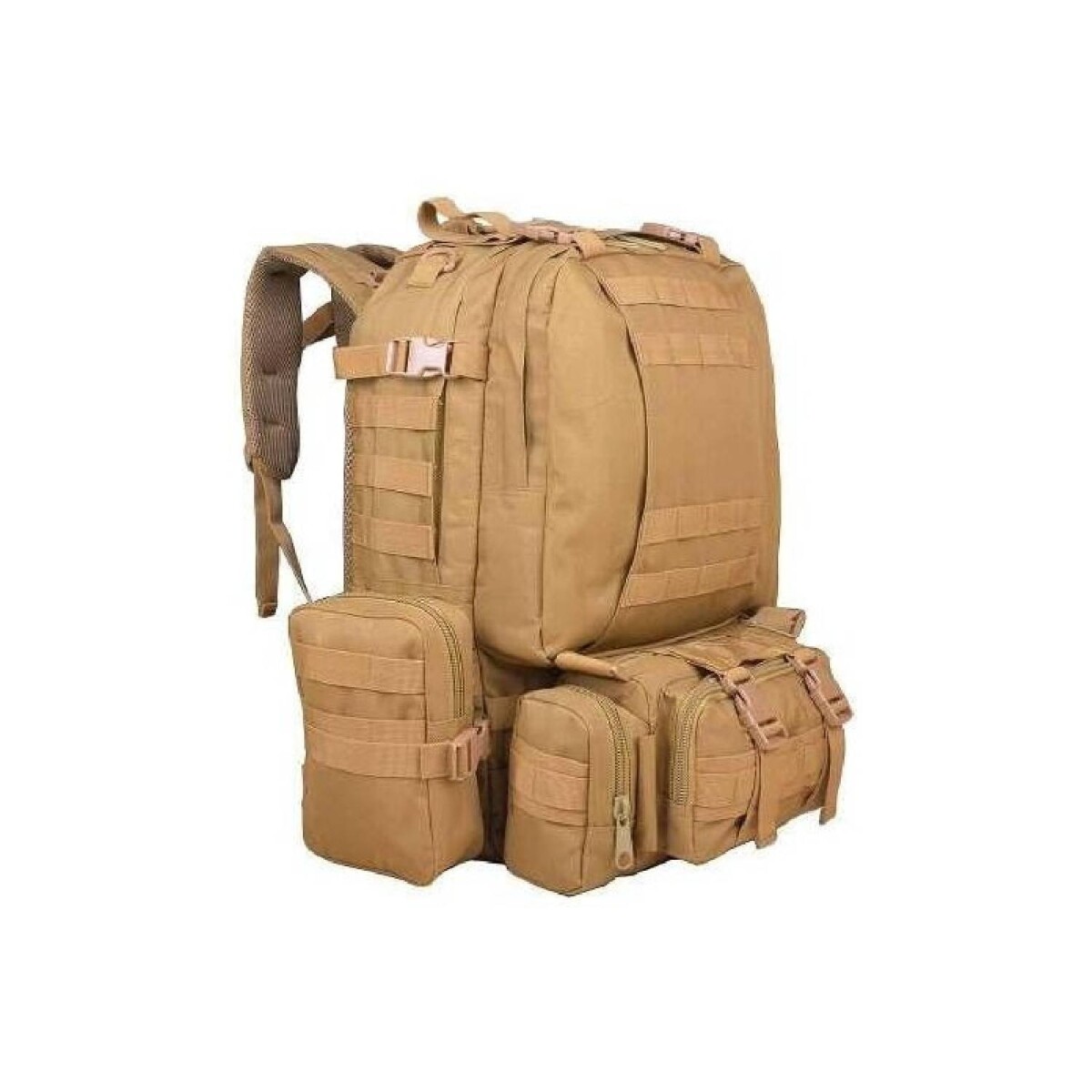 Mochila táctica 55 lts Varios Diseños - Marrón 