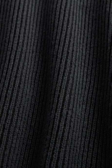 V-PLAITED RIB CREW Moonless Night