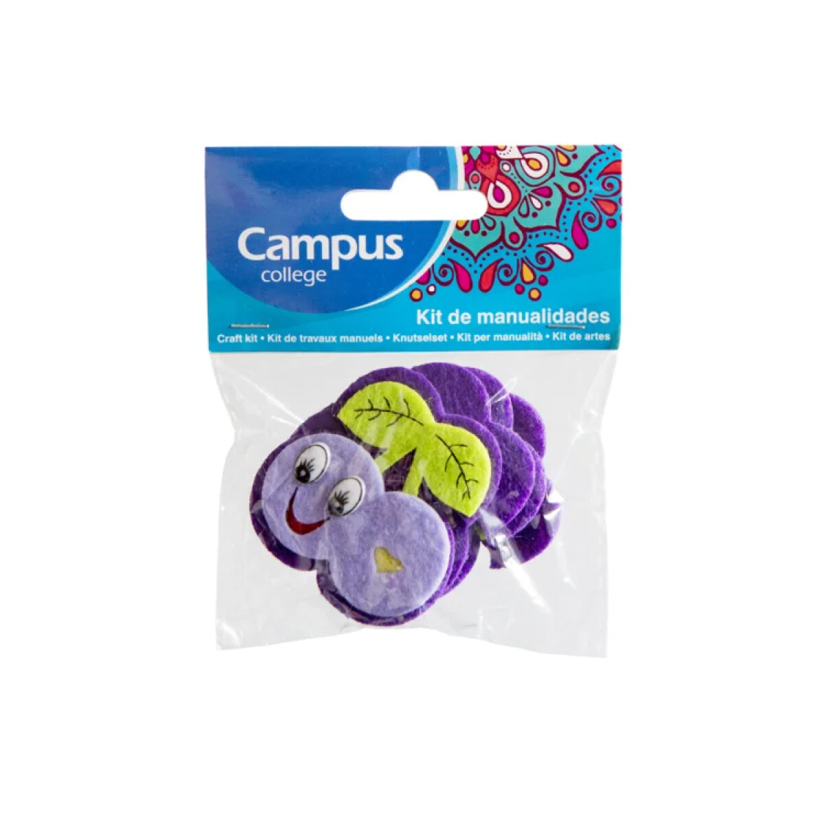 Confetti Campus Fieltro Uvas x 4 