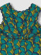 Vestido De Flores Con Lazo Azul
