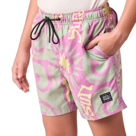 Voley Rusty Meleys Teen Diseño Multicolor