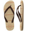 Sandalias Havaianas Color Essential Hombre Gris Arena