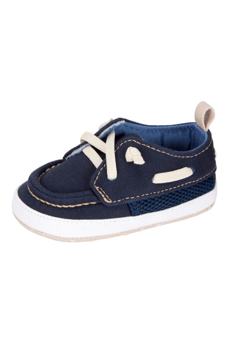 Zapato náutico para bebé, azul marino Sin color