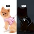 Arnes Malla Pechera Perro Gato Talle L Con Correa Reflectivo Color Variante Negro