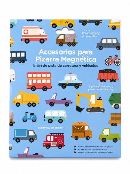 ACCESORIOS PARA PIZARRA MAGNETICA CALLE MULTICOLOR