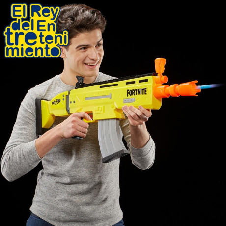 Lanzador Pistola Dardos Nerf Fortnite Hasbro + Regalo Amarillo