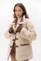 CAMPERA CORDERITO CHOCOLATE