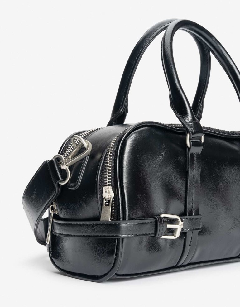 Bowling Cartera Formato Bowling - Negro
