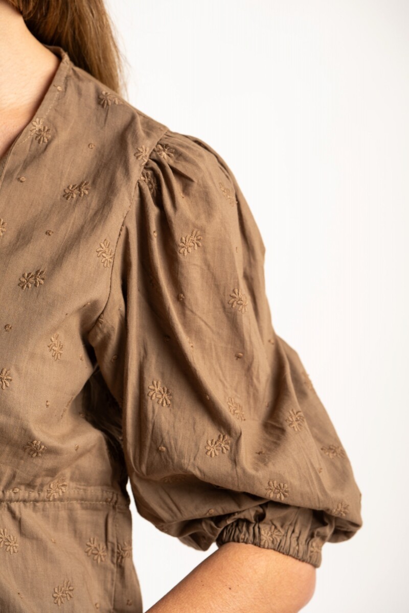 Blusa Broderie Oliva
